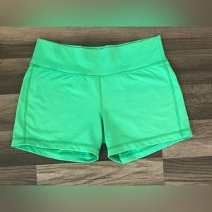 Neon Green Patagonia Nylon/Spandex Shorts
